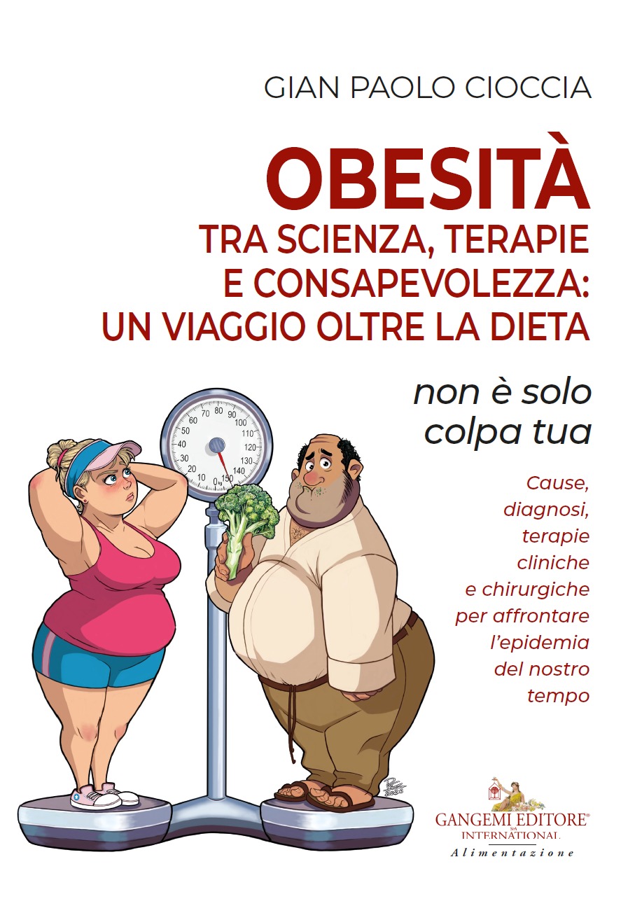 Copertina del libro Obesità tra scienza, terapie e consapevolezza